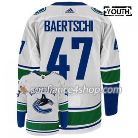 Adidas Maillot de Hockey Vancouver Canucks SVEN BAERTSCHI 47 Blanc Authentic - Enfant